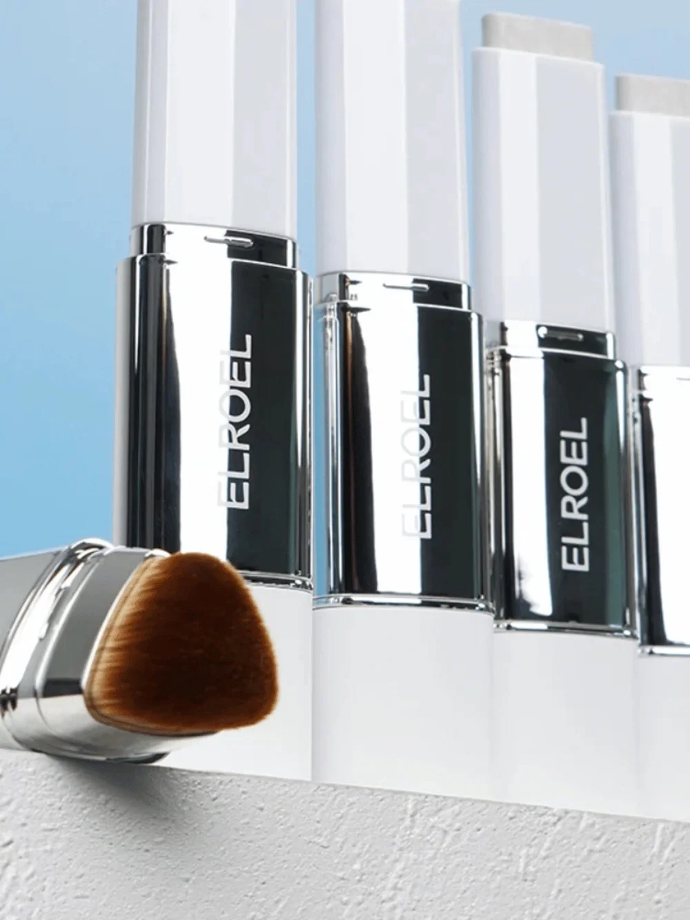 ELROEL Blanc Cover Cream Stick V Foundation In 203 Medium 13g. Exp 11/28